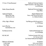 Concert program